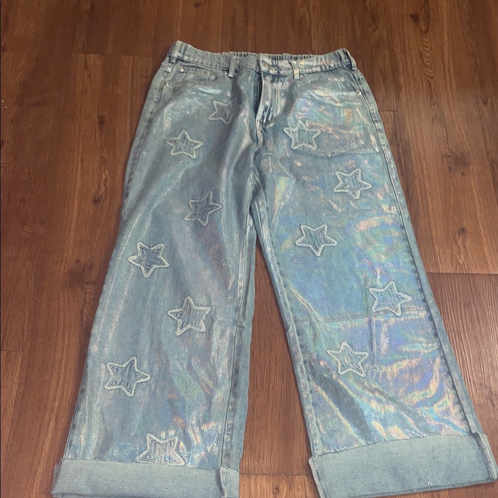 Oli & Hali Iridescent Denim Jeans